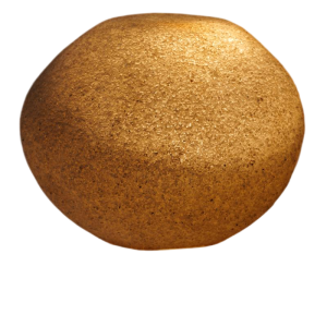 André Cazenave, lampe en résine et poudre de pierre