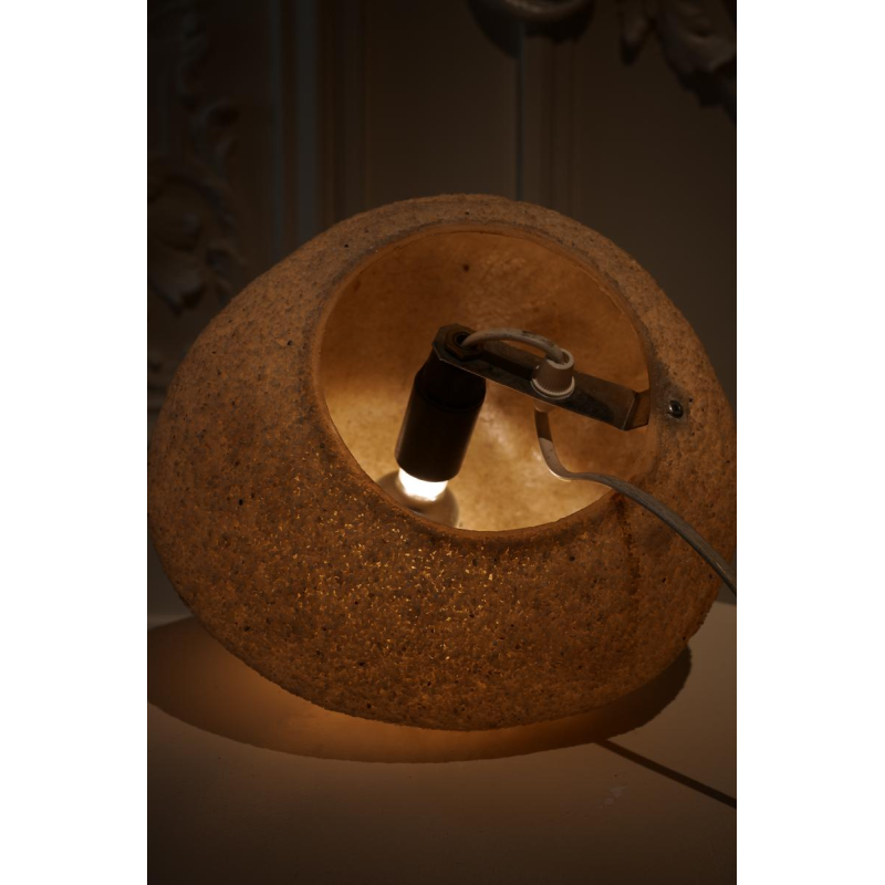 André Cazenave, lamp made of resin and stone powder
