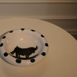 Pablo Picasso Madoura in Vallauris, ceramic bull ashtray