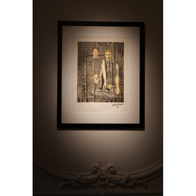 Jacques Prévert, lithographie surréaliste, signée et justifiée 40/75