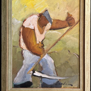 Milo DARDENNE “The Reaper” oil painting on canvas