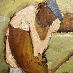 Milo DARDENNE “The Reaper” oil painting on canvas