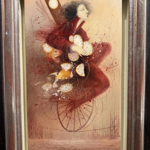 Jean-Claude DRESSE “The Passing of Time” oil painting on panel