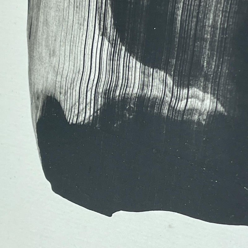 André Engels, abstract schilderij, gemengde technieken op papier, 1964