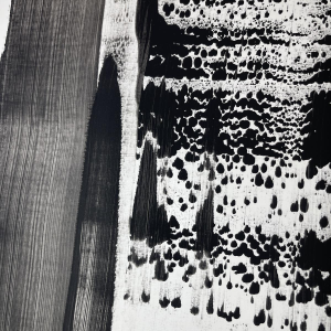 André Engels, abstract painting, mixed media on paper, 1964