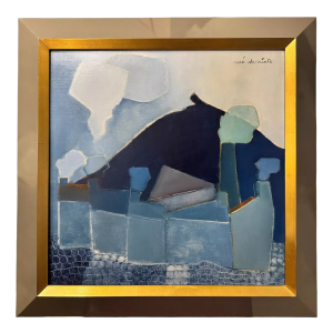 René DESSAINTE “Black Country” oil painting on canvas