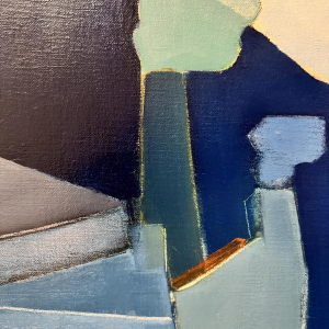 René DESSAINTE “Black Country” oil painting on canvas