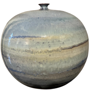 Antonio LAMPECCO large ceramic ball vase