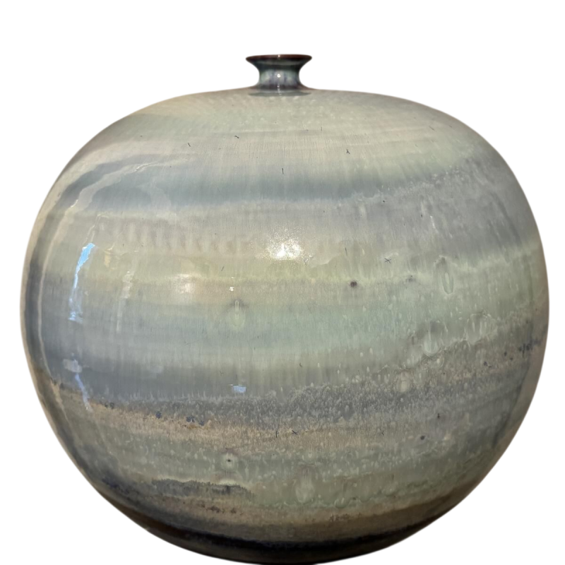 Antonio LAMPECCO large ceramic ball vase