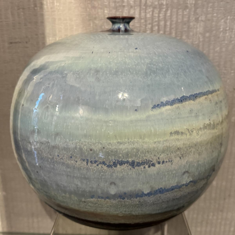 Antonio LAMPECCO large ceramic ball vase