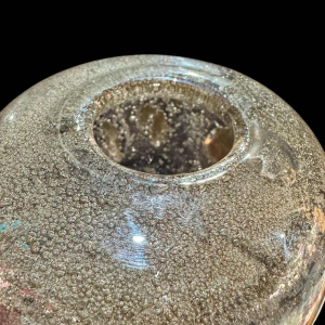 Henri NAVARRE, thick glass vase