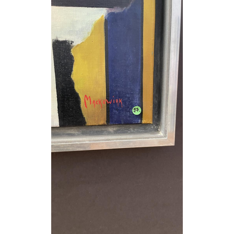 ERWIN MACKOWIAK "Deborah 75", hyperrealistisch popartschilderij, olieverf op doek, 1975