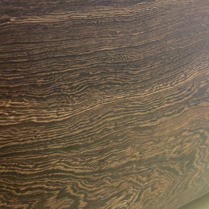 JEF VERBRAK, set van 2 salontafels (schilderijen) van wengéhout, modernistisch ontwerp, ca. 1970