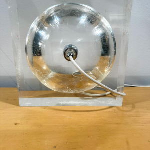 Michel Dumas, plexiglas lamp, jaren 70