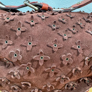 Louis Vuitton, sac en daim, années 2000