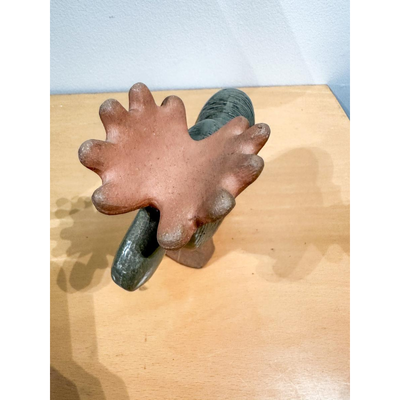 Lisa Larson voor Gustavsberg, miniatuur keramische rendiersculptuur, jaren 70