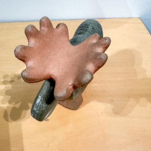 Lisa Larson for Gustavsberg, miniature ceramic reindeer sculpture, 1970s