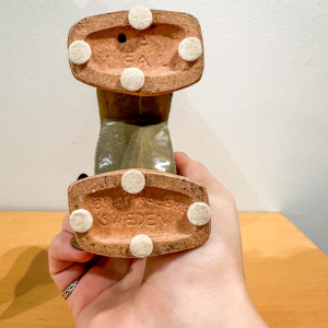 Lisa Larson for Gustavsberg, miniature ceramic reindeer sculpture, 1970s