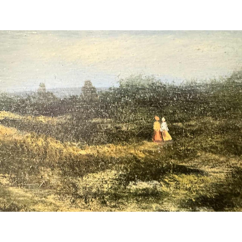 Olivier De Nato « Lovely landschap » painting oil on panel