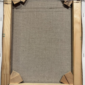 Milo Dardenne "De Kar" olieverfschilderij op canvas