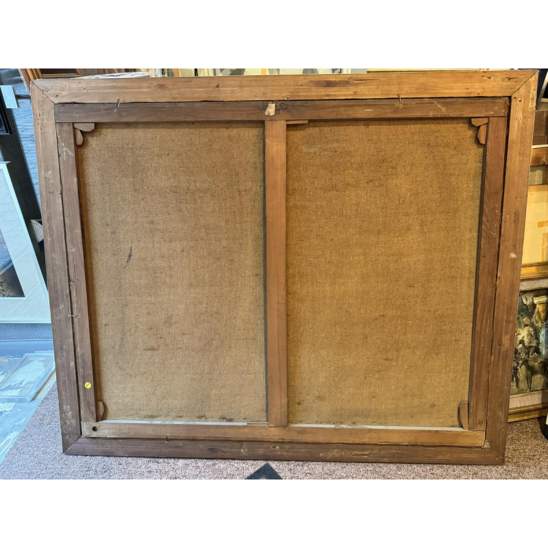 Eugène COLIGNON “Panorama towards the Meuse at WEPION - PROFONDEVILLE” oil painting on canvas