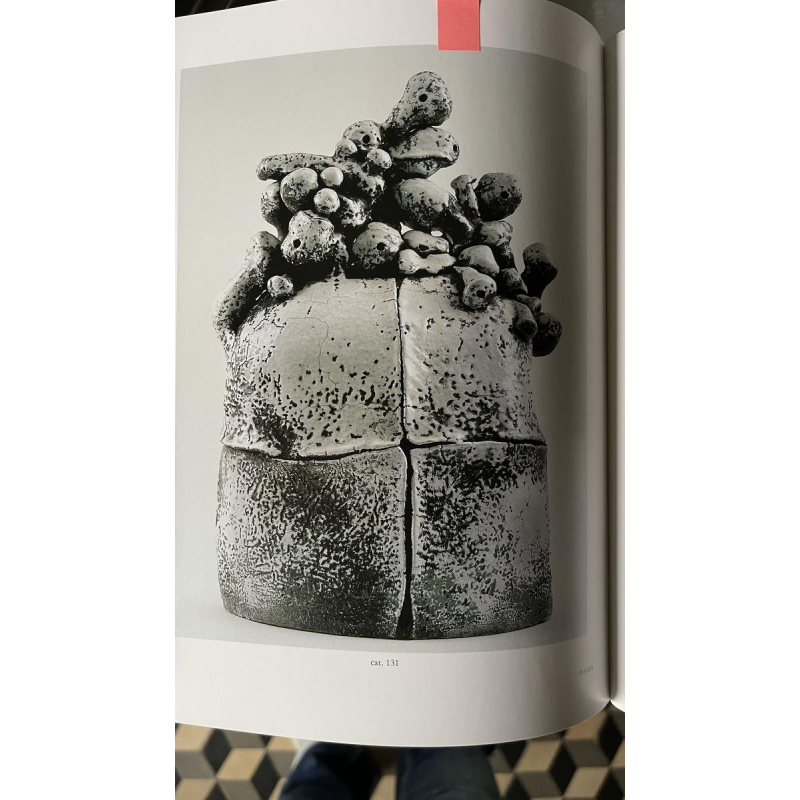 YVES RHAYÉ, monumental sculpture in glazed ceramic, fantastic surrealism, ca 1970