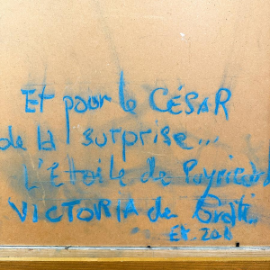 César Baldaccini, dessin au feutre et au crayon sur papier, 1975