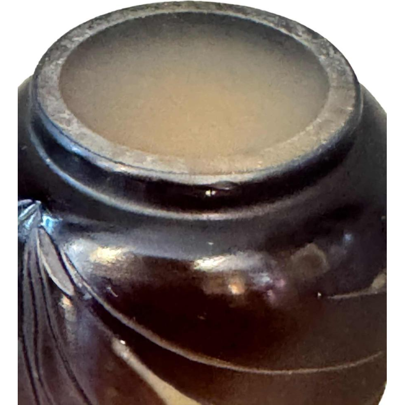 Atelier Émile GALLÉ multilayer glass vase with floral decoration