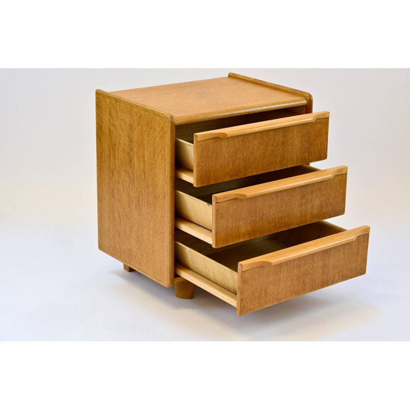 Cees Braakman, small chest of drawers in oak veneer