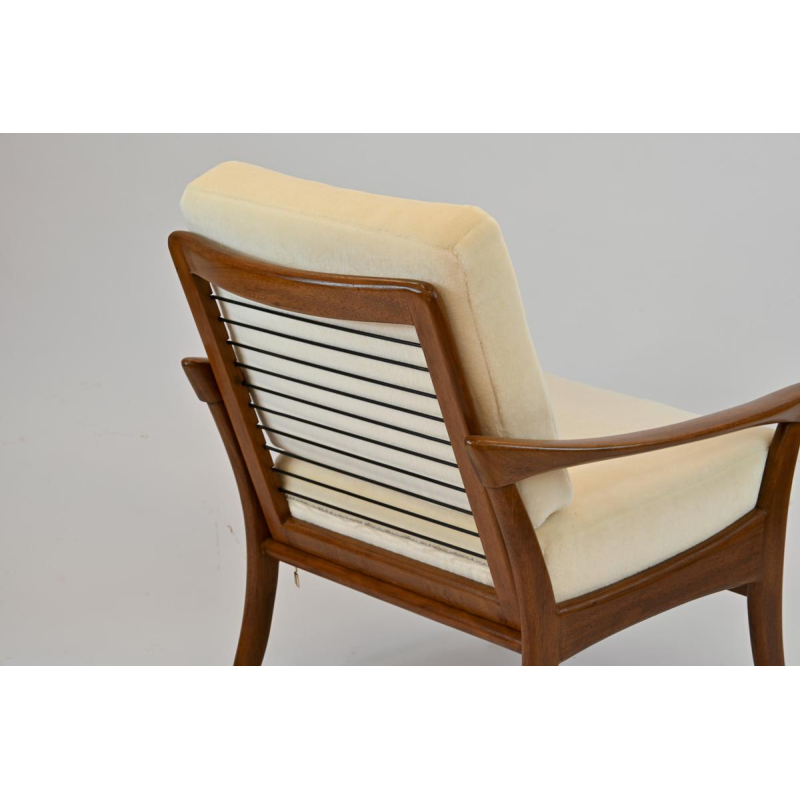 De Ster Gelderland, vintage teak armchair, fully restored, ca. 1960