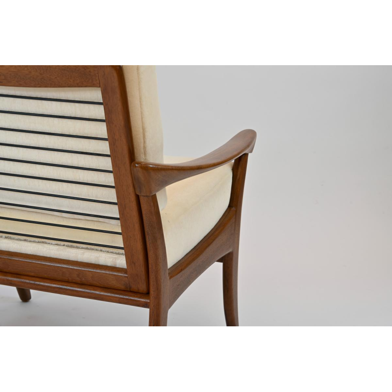 De Ster Gelderland, vintage teak armchair, fully restored, ca. 1960