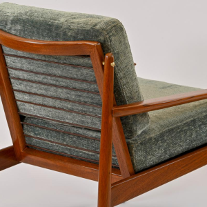 Arne Vodder, completely renovated teak armchair, ca 1960
