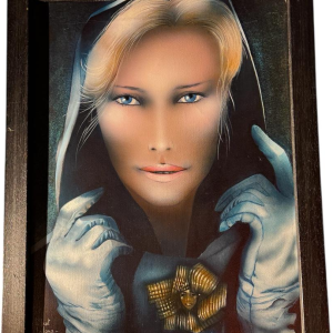 Gilbert Laloux « Frileuse amaryllis » hst