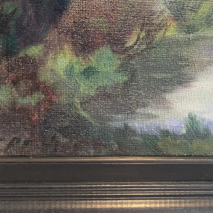 J. Reymen 'Landschap' olieverf op doek