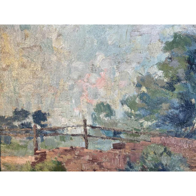 Camille BARTHELEMY « Pont de pierre en Ardennes »
