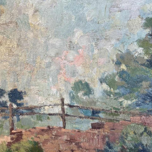 Camille BARTHELEMY « Pont de pierre en Ardennes »