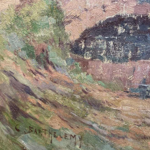 Camille BARTHELEMY « Pont de pierre en Ardennes »