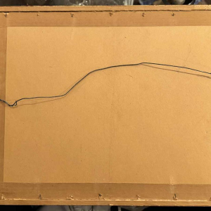 Albert DANDOY « La Sambre et lancienne rue des moulins à Namur » peinture huile sur carton