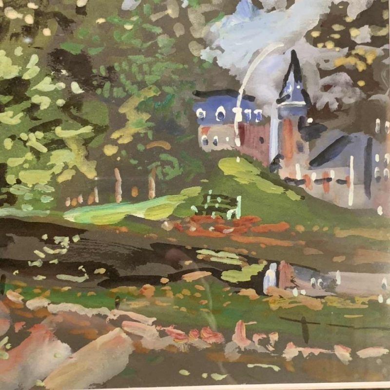 Marie HOWET watercolour-gouache