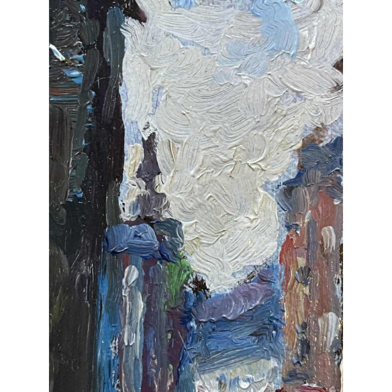 Albert Dandoy « Rue St Hilaire Confluent » Namur 1965