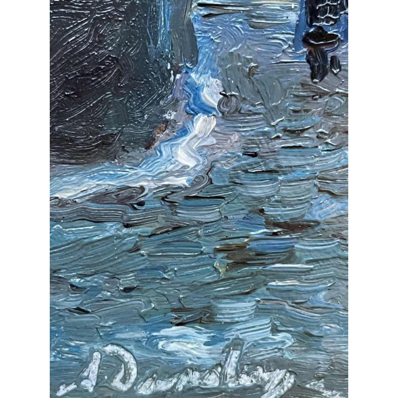 Albert Dandoy « Rue St Hilaire Confluent » Namur 1965