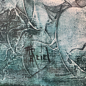 Michel Mercie “De Klim”, olieverfschilderij op canvas