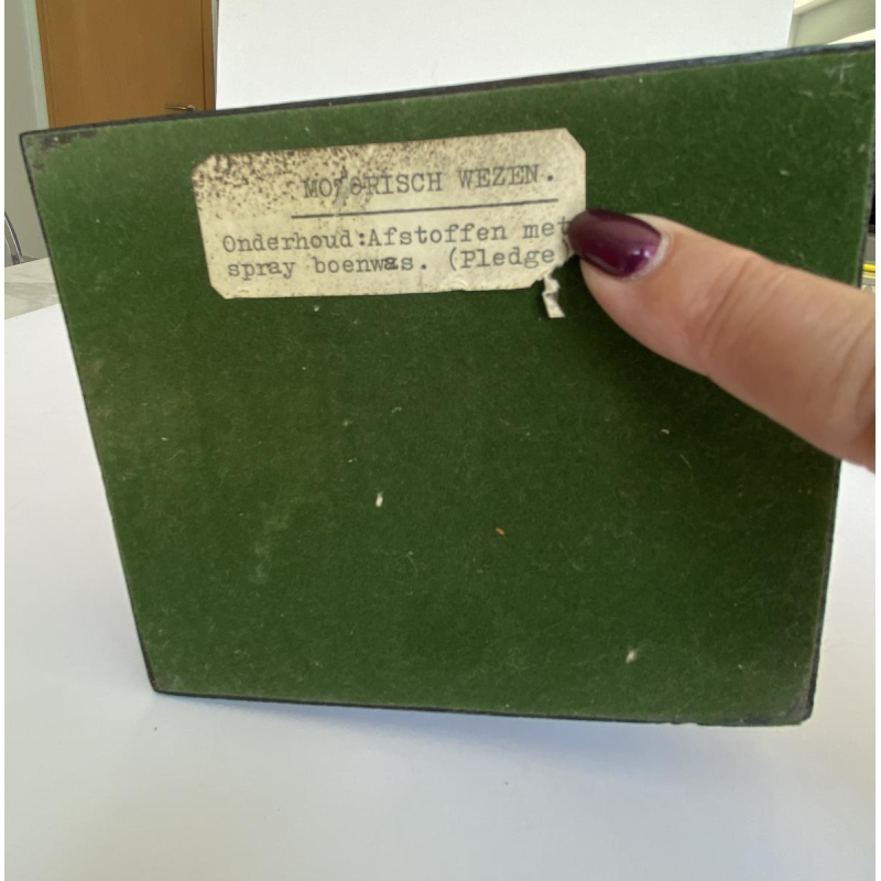 Ludo GIELS "Motorisch Wezen" sculpture, assemblage de pièces d'acier