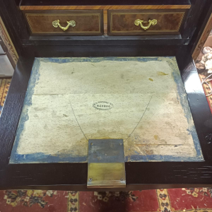 Weekly drawer/secretary in Boulle marquetry, Napoleon III period, by Romain Magniant, gilder, rue Traversière, Paris