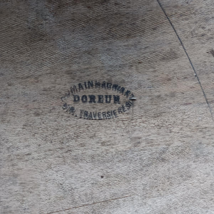 SEMAINIER / SECRETAIRE en marqueterie BOULLE , époque Napoléon III, Romain Magniant doreur rue Traversière à Paris