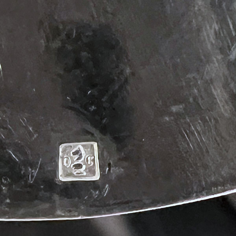 Luc Lanel voor Christofle, GALLIA-collectie, AMERICA Art Deco-model in verzilverd metaal, 36 stuks