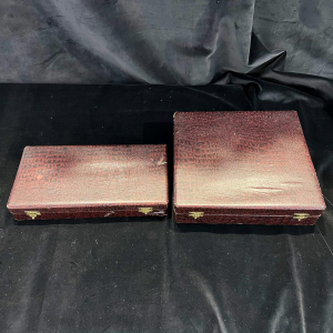 Luc Lanel voor Christofle, GALLIA-collectie, AMERICA Art Deco-model in verzilverd metaal, 36 stuks