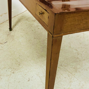 Table à jeux "TRIC -TRAC" d'époque Louis XVI, acajou et placage, XVIIIe siècle