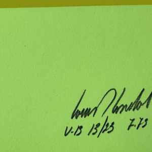 Louis-Marie LONDOT “Het treintje” zeefdruk POP ART 1973