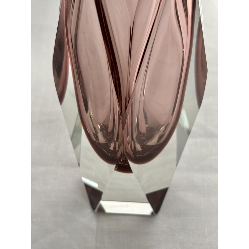 Murano, vase sommerso en verre, Italie circa 1960-1970